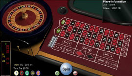Roulette Table - Online Version